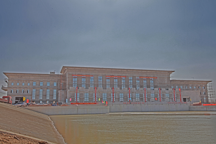 别具特色的泵房一景